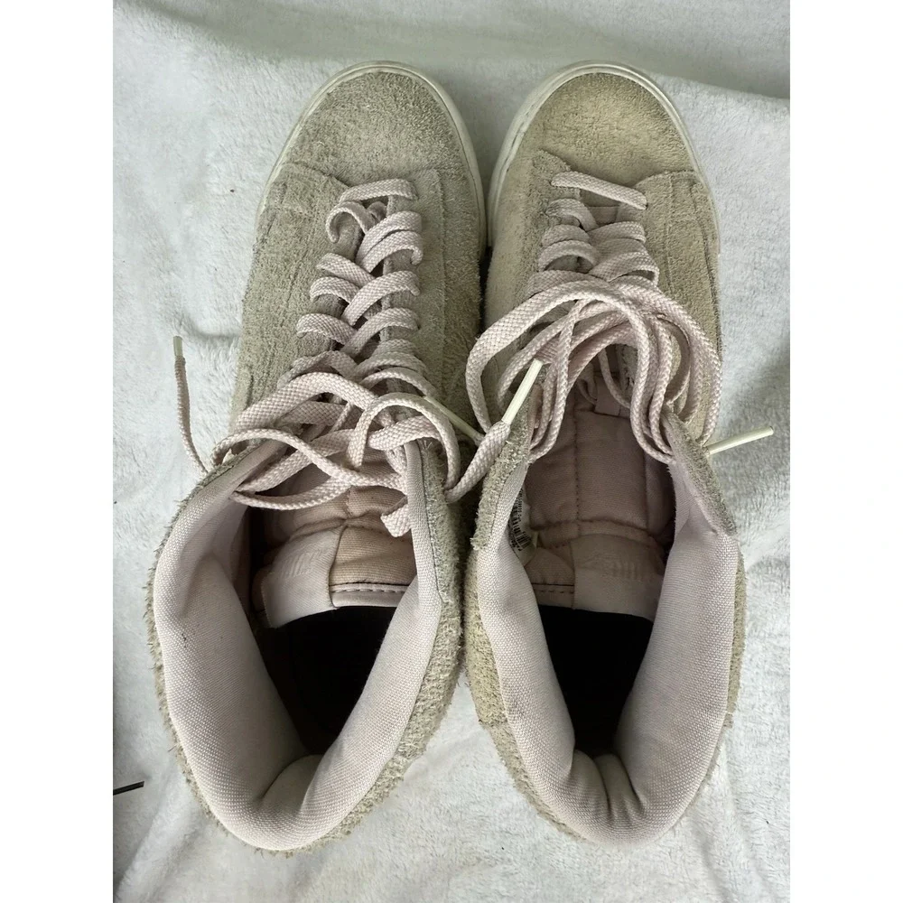 Nike‎ Blazer Mid Premium Suede Siltstone Mens 12 371761-807 High Top